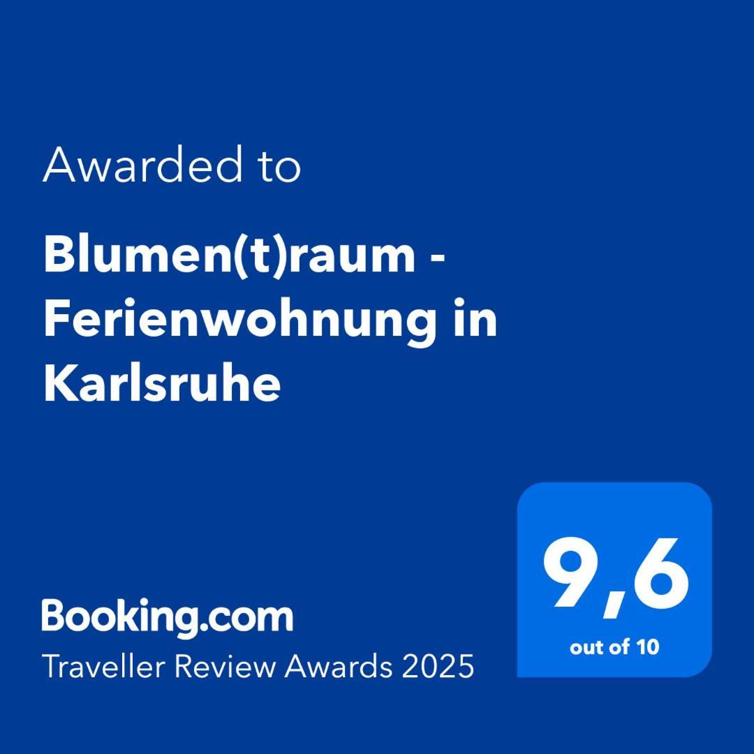 BlumenRaum - Ferienwohnung In Karlsruhe Exterior foto